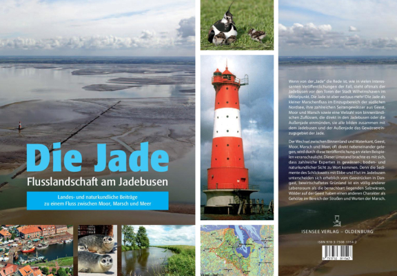 Das Buch 'Die Jade'. Ansicht Vor- und R&uuml;ckumschlag.